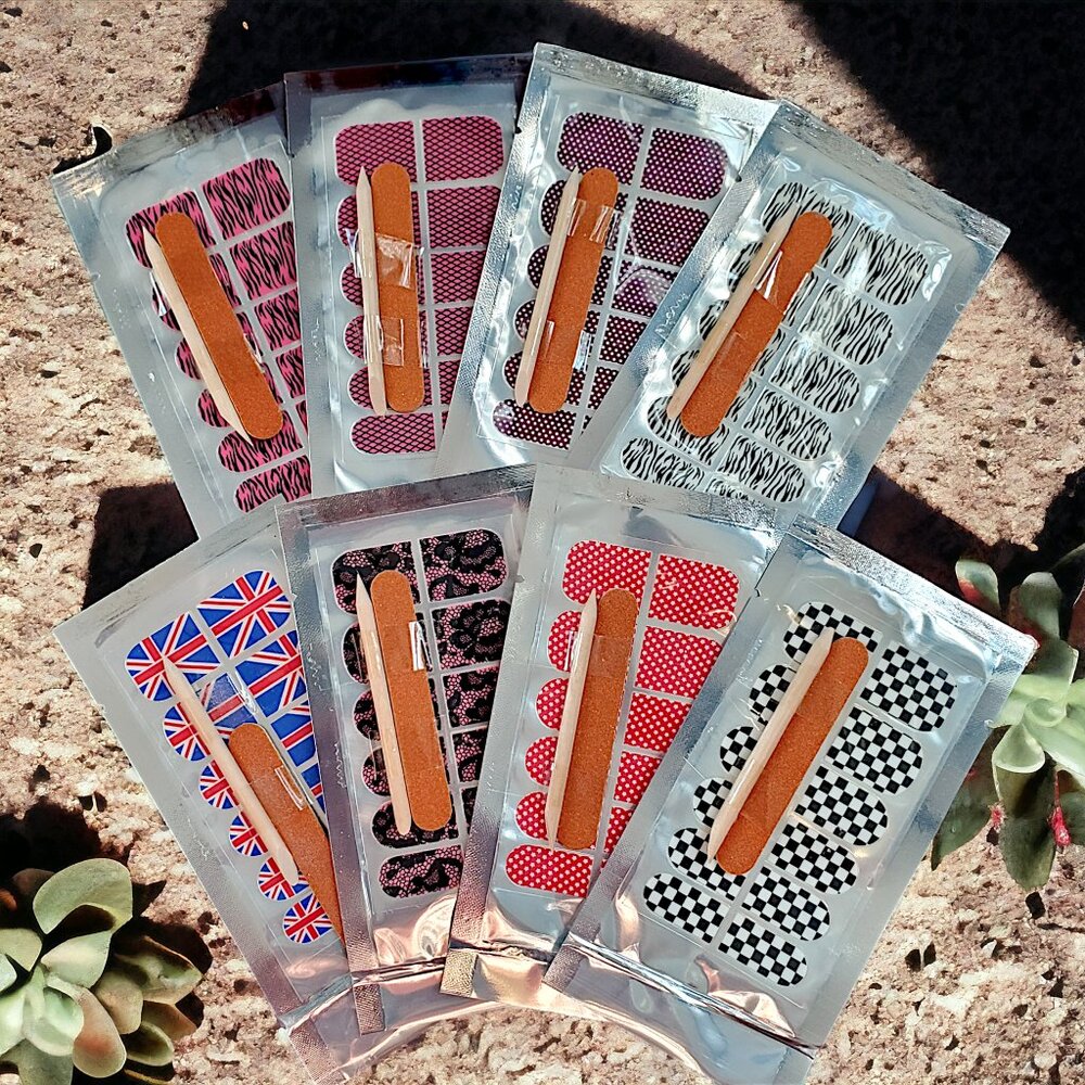 Nail Polish Strips, 8 Pk - Picture 3 of 4